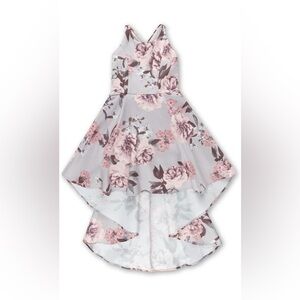 Speechless Girls' Halter Neck High Low Party Dress